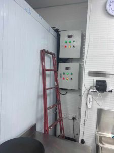 Cold Room Control panel installation